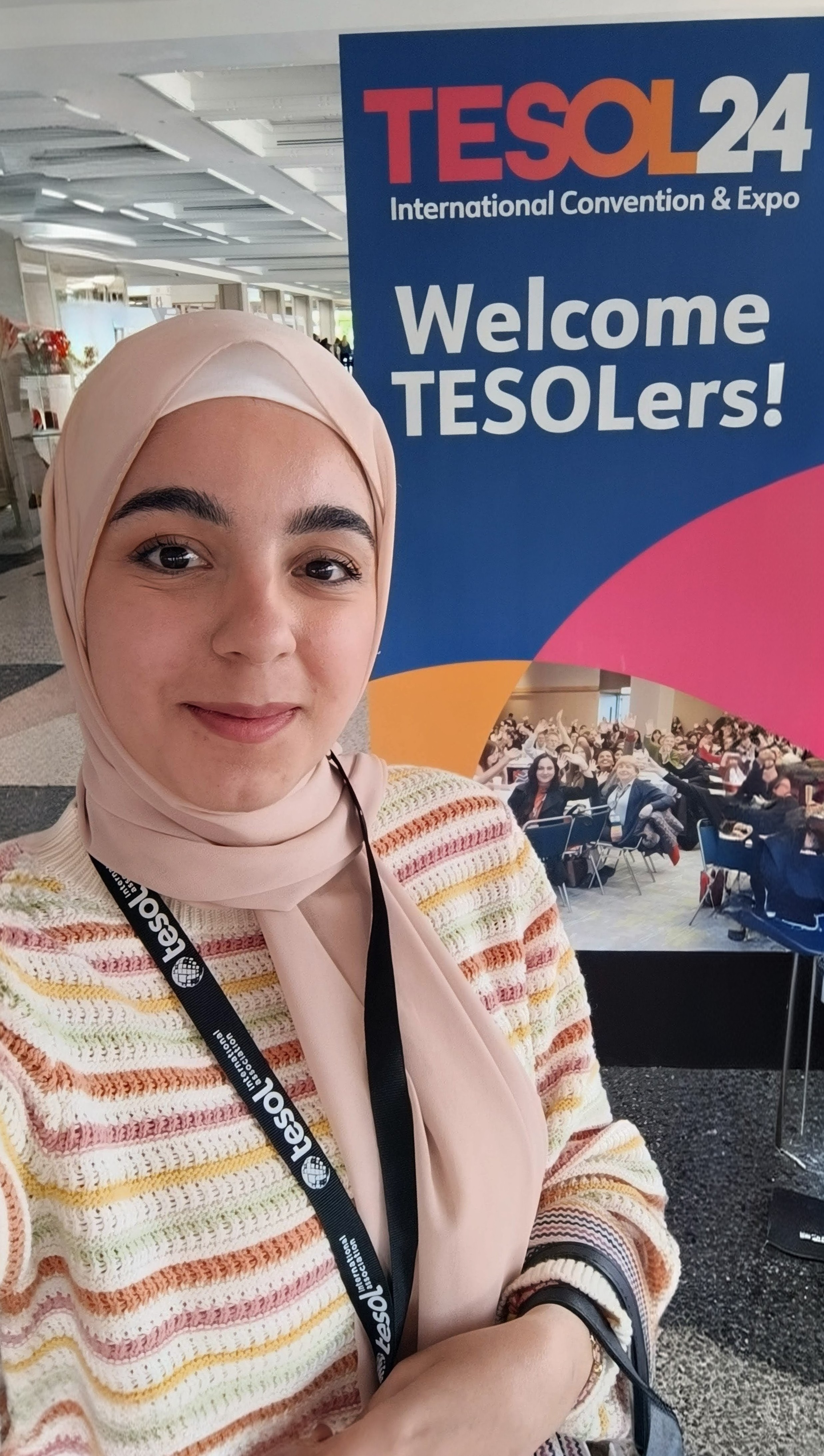 Jana at the TESOL 2024 International Convention